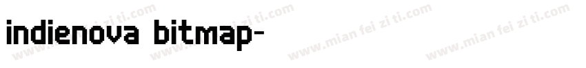 indienova bitmap字体转换